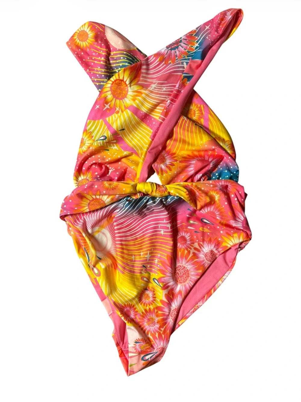 Agua Bendita Revolve Faye One Piece in Solaris Ombre Large